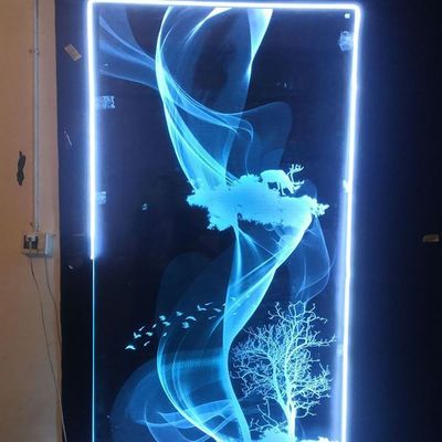 Grote glasgrootte Lklazee 2513 Glasblok Groene lasergraveringsmachine met 2