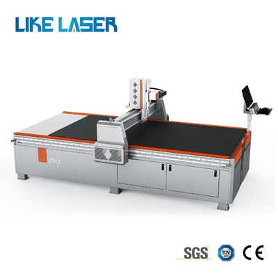 1500mm*3000mm*1100mm Beveling Sandblasting voor LED-spiegelgraveringsmachine Verzoek