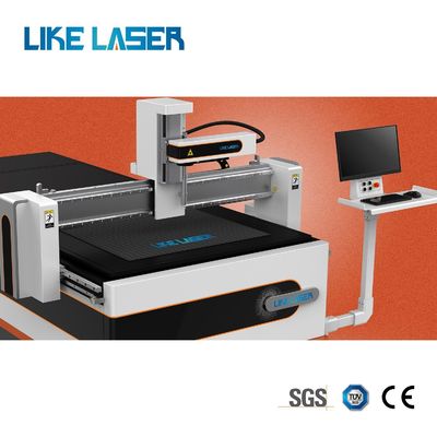 50W 100W LED achtergrondverlichting Sandblasted Border Mirror Machinery met continue golflaser