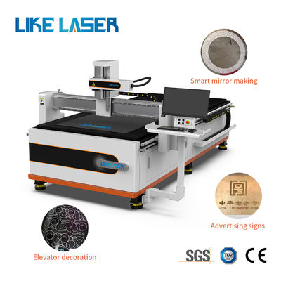 CNC-graveringsmachine voor spiegel decoratieve gegraveerde roestvrijstalen plaat liftdeur