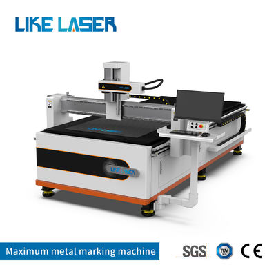 100W laserkracht metalen graveermachine voor spiegel decoratieve roestvrijstalen plaat