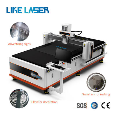 Smart Mirror Carving Machine door hydraulische voor etsen en graveren van roestvrijstalen platen