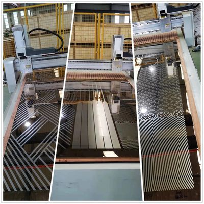 Uitvinding 2022 1500mm*3000mm*1100mm Maskerpatroon Markering voor decoratie van liftdeuren