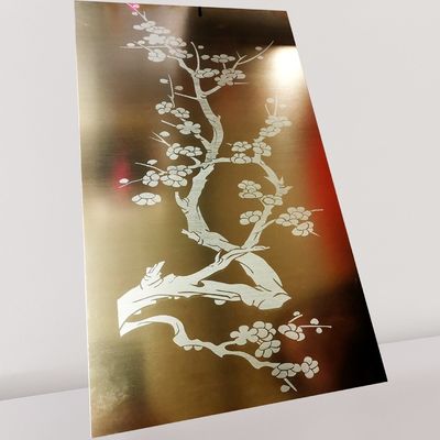 Fiber laser CNC draad buigmachine voor wand decoratie roestvrij staal etsen plaat