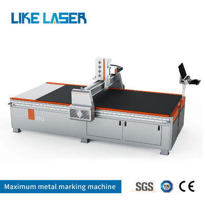 Metalen lasergraveringsmachine met onzichtbaar laserzicht