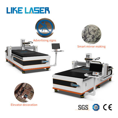 Auto glas/auto achteruitkijkspiegel maken laser gravure machine voor ITO/Low E glas 1300mm*2500mm/1500mm*3000mm