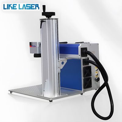 Max 50W 100W DIY toetsenbord Kleur staal Qr Code Ball Pen Rotary Deep Aluminium Logo Bronze Laser Gravure Machine voor metaal 3D