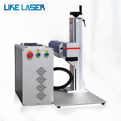 Max 50W 100W DIY toetsenbord Kleur staal Qr Code Ball Pen Rotary Deep Aluminium Logo Bronze Laser Gravure Machine voor metaal 3D
