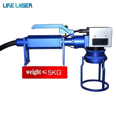 20W 30W 50W Mini Draagbare Handheld Klein Desktop Metalen Plaat Plaat Laser Marker Graver Etsen Graveren Markering Machine