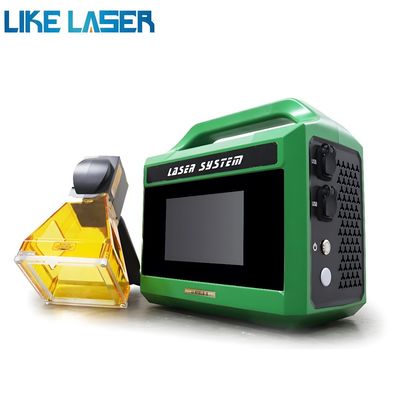Verwijder roest uit metaal met Mini 200W glasvezel laser reinigingsmachine geavanceerde technologie