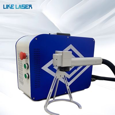 Verwijder roest uit metaal met Mini 200W glasvezel laser reinigingsmachine geavanceerde technologie