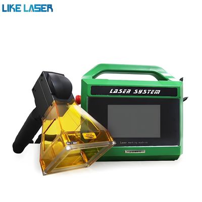 Verwijder roest uit metaal met Mini 200W glasvezel laser reinigingsmachine geavanceerde technologie