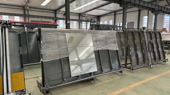 Aanpasbare LED badkamer spiegel kunst glas productielijn laminator