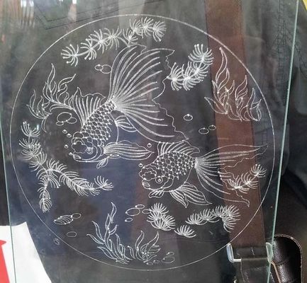 Aanpasbare LED badkamer spiegel kunst glas productielijn laminator