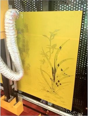 Artcut Verticaal Glas Snijden Plotter Laser Machine voor Sandblasting LED spiegelglas