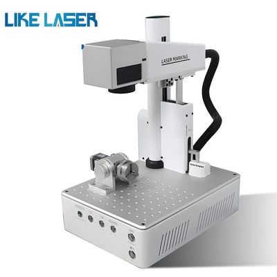 20W 30W Raycus Fiber Laser Marking Machine Draagbare metaalmarker met compact ontwerp