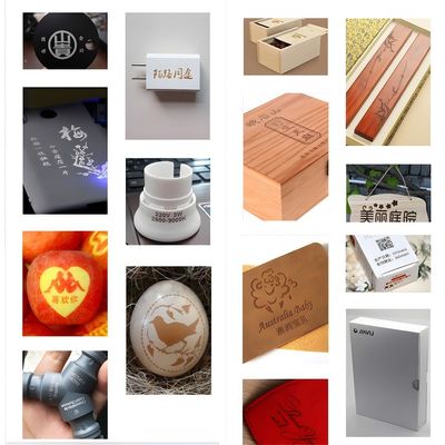 Fibre Laser CO2 Laser Marking Cutting Machine voor gecompliceerd hout Acryl rubber leer