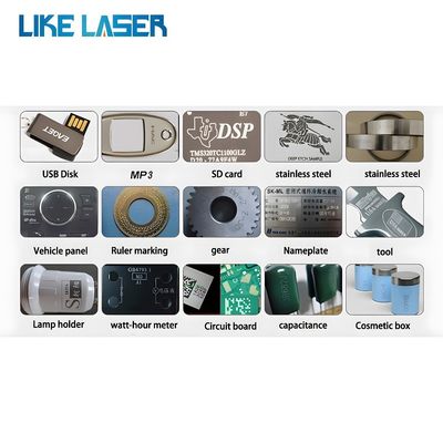 PP-buis hoge snelheid vliegende lasermarkeringsmachine met een markeergebied van 175 mm*175 mm