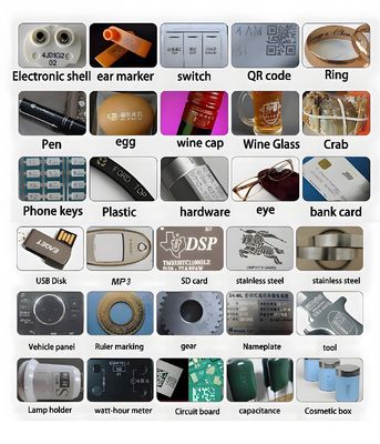 30W Plastic Cable Wire Laser Marking Machine met en 175mm*175mm Marking Area