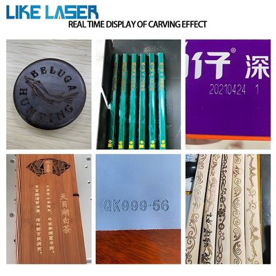 30W Plastic Cable Wire Laser Marking Machine met en 175mm*175mm Marking Area