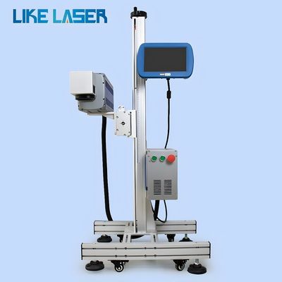 CE-gecertificeerde hoge snelheid CO2-laser 30W vliegende lasermarkeringsmachine voor voedselverpakking