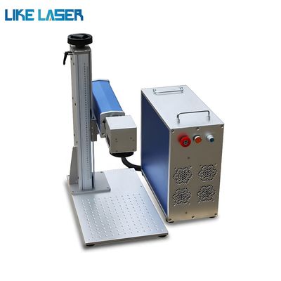 Kledingwinkels Mini Metal Lathe Laser Marking Machine met en Marking Speed 0-7000mm/S