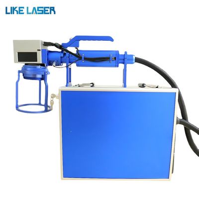Aanpasbare draagbare lasermarkeringsmachine voor metalen banden