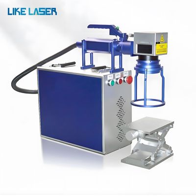 Aanpasbare draagbare lasermarkeringsmachine voor metalen banden