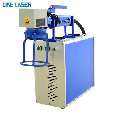 190cm * 150cm * 70cm Grootte Glasvezel Laser Markeringsmachine met Onzichtbare Laser en PC Backpack