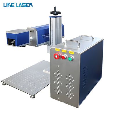 Niet-metaal gegraveerde Galvo CO2 Ov Laser met luchtkoelsysteem en transportband 30W 60W