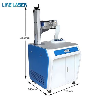Hoge precisie N95 3W 5W 10W PCB Glas Plastic UV Laser Etching Machine