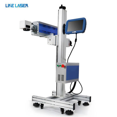 Vliegende lasermarkeringsmachine voor standaard bureaubladmarkeringsgebied 175mm*175mm