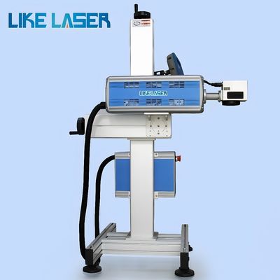 Vliegende lasermarkeringsmachine voor standaard bureaubladmarkeringsgebied 175mm*175mm