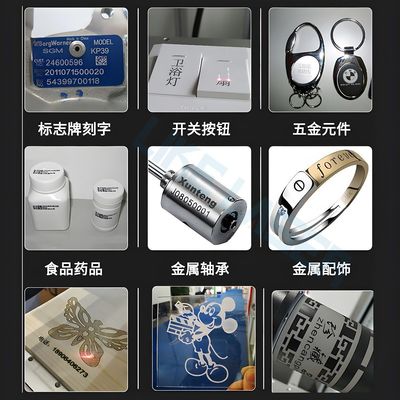 LIKE-F-DLM-001 Desktop Raycus 20W 30W 50W 70W Fiber Laser Marker CNC Machine voor Yeti Cups