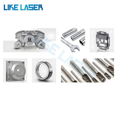 High Z Axis Fiber Laser Marking Machine Desktop 30W / 50W Laserbron Raycus Max